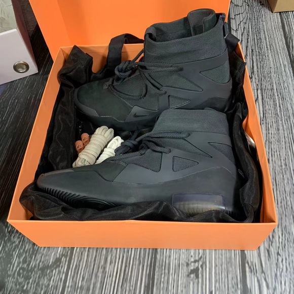 Black spring/summer fashion breathable and comfortable sneakers - Picture 2 of 2